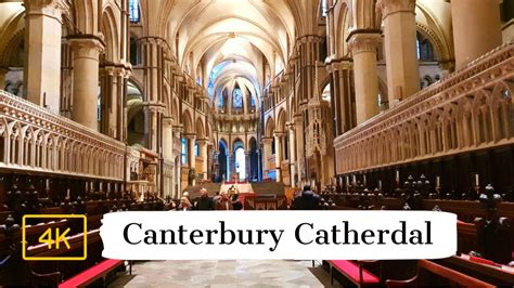 canterbury cathedral youtube channel
